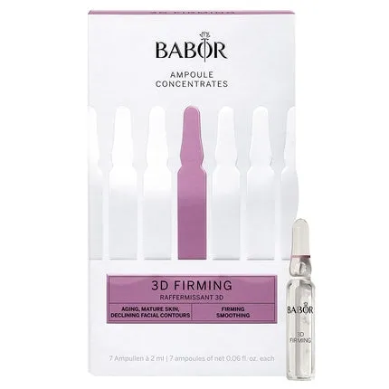 3D Firming anti-aging facial serum-ampoule with hyaluronic acid – release in 2022 . , Babor