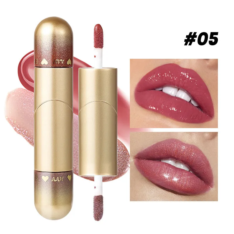 AAH-6 Colors double-ended lip glaze lip gloss lipstick