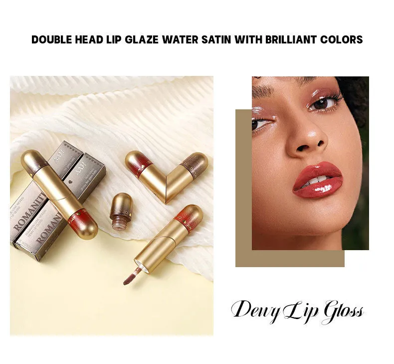 AAH-6 Colors double-ended lip glaze lip gloss lipstick