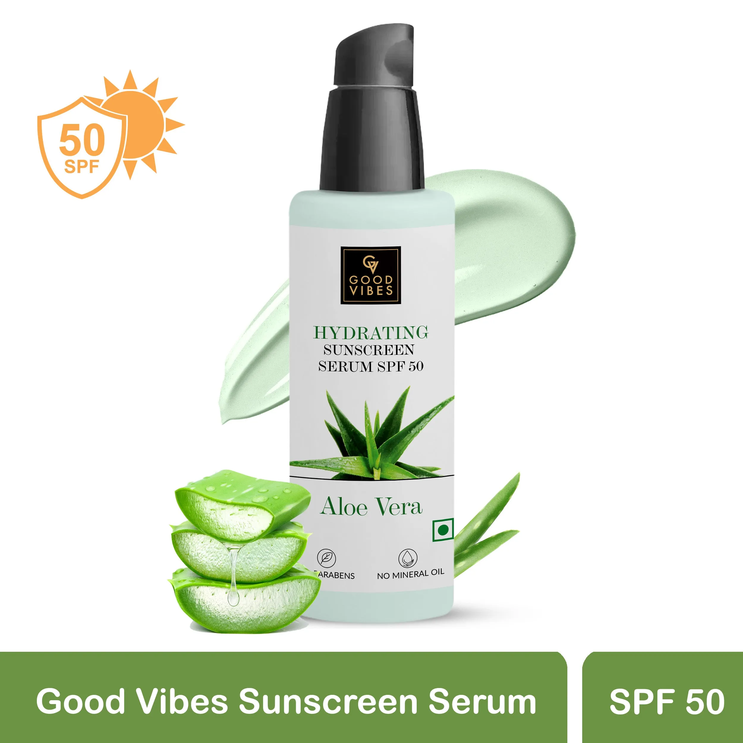 Aloe Vera Hydrating Sunscreen Serum (45 ml)