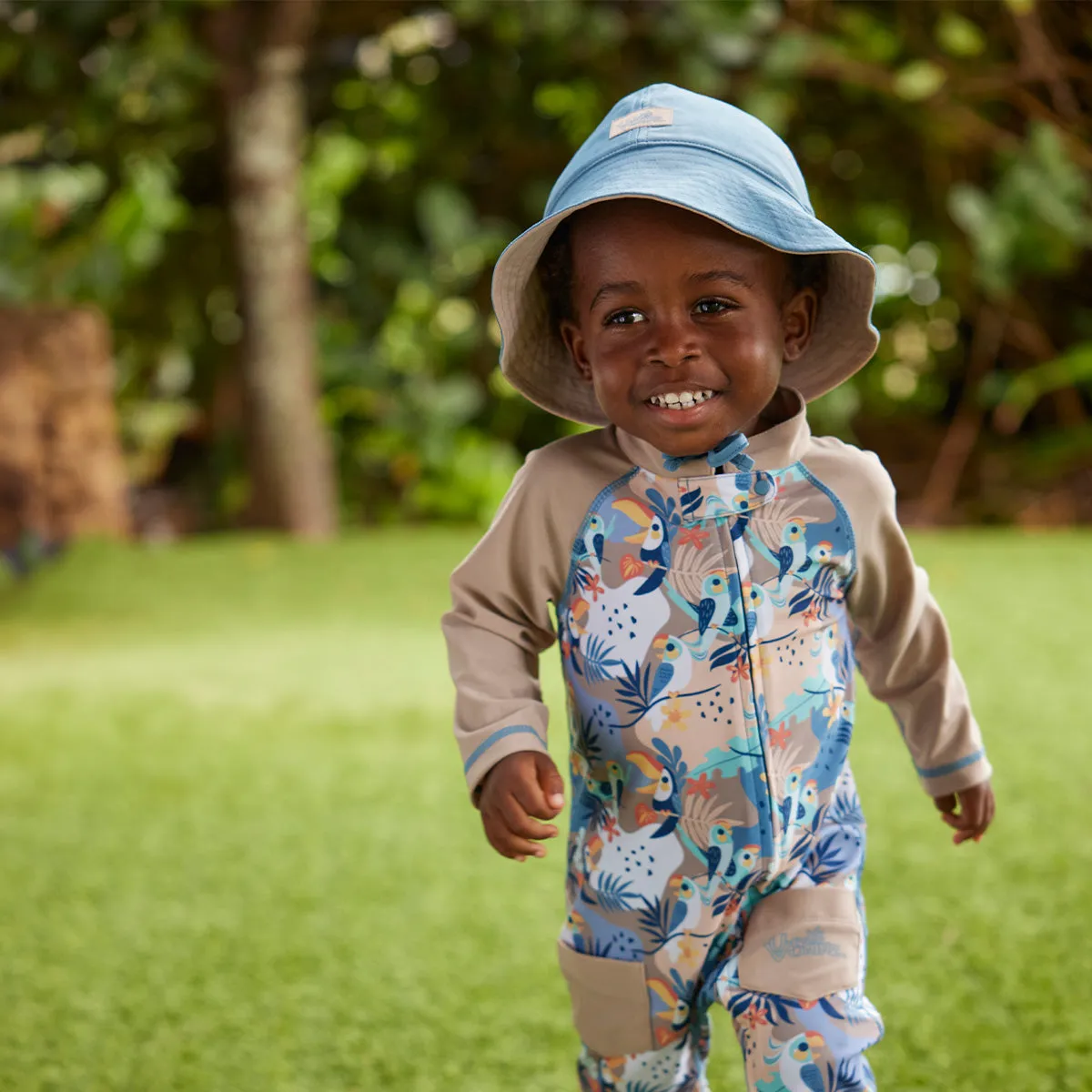 Baby Boys' Reversible Sun Hat