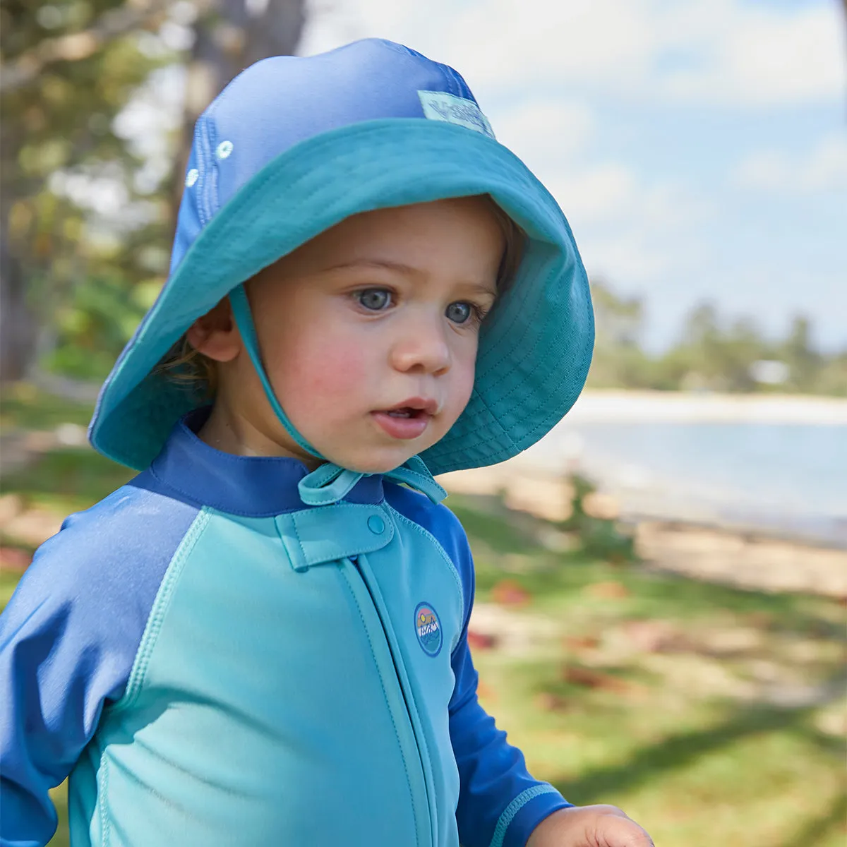 Baby Boys' Reversible Sun Hat
