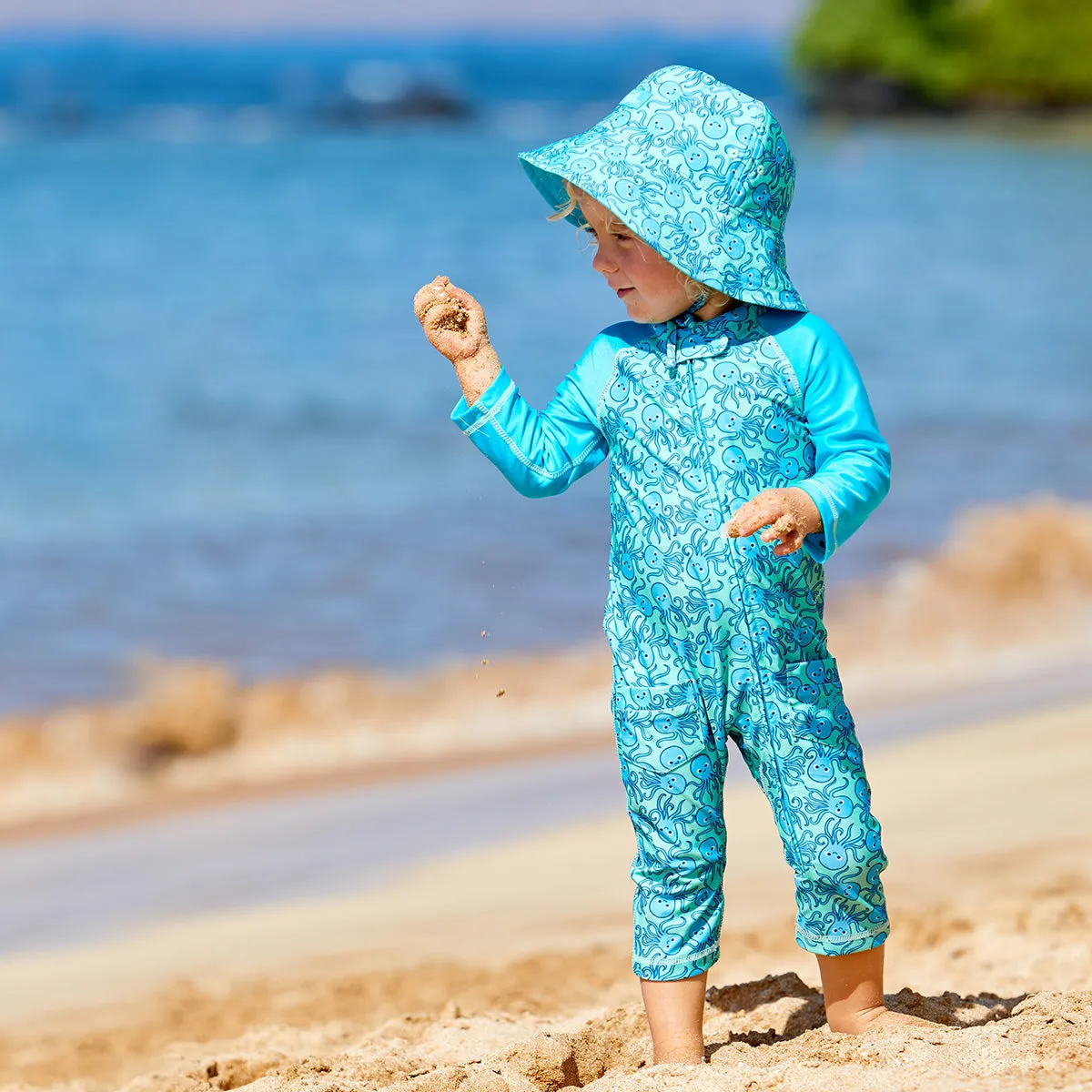 Baby Boys' Reversible Sun Hat