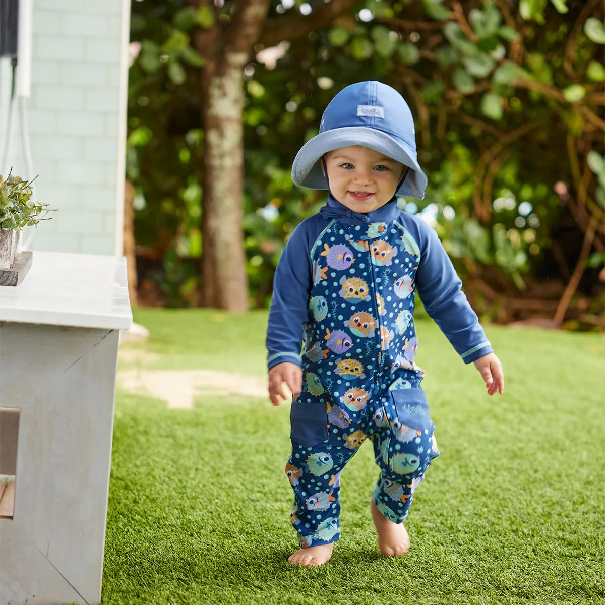 Baby Boys' Reversible Sun Hat