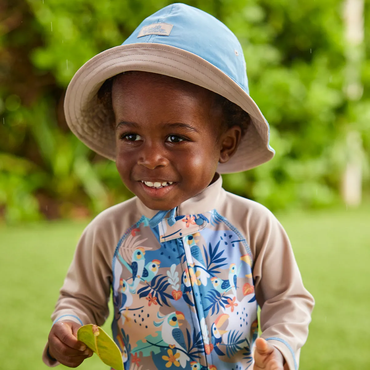 Baby Boys' Reversible Sun Hat
