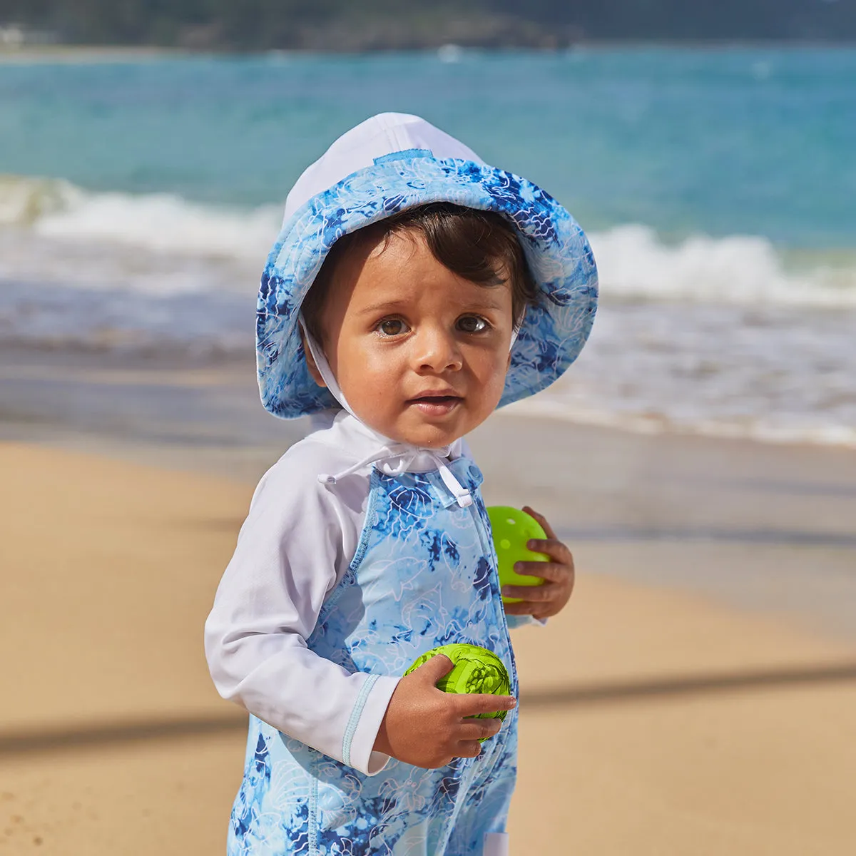 Baby Boys' Reversible Sun Hat