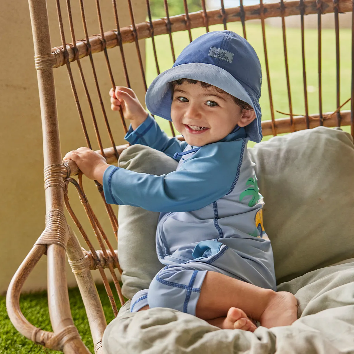 Baby Boys' Reversible Sun Hat