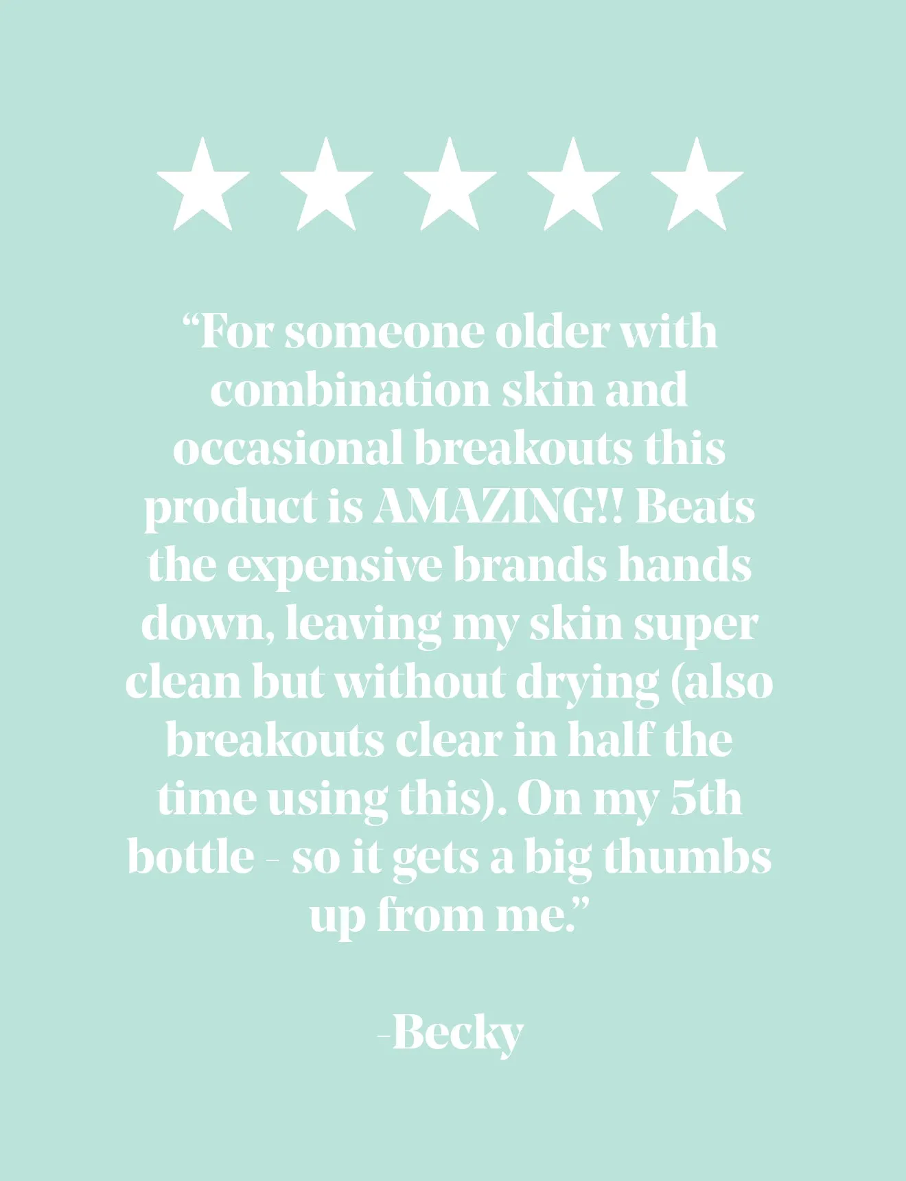 Be Fresh Foaming Cleanser