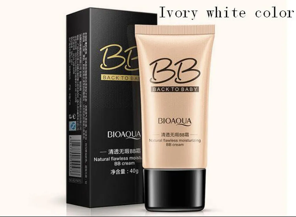 BIOAQUA BB Cream Makeup 3 Colors Natural Flawless Concealer Oil-Control Liquid Foundation Moisturizing Cosmetics