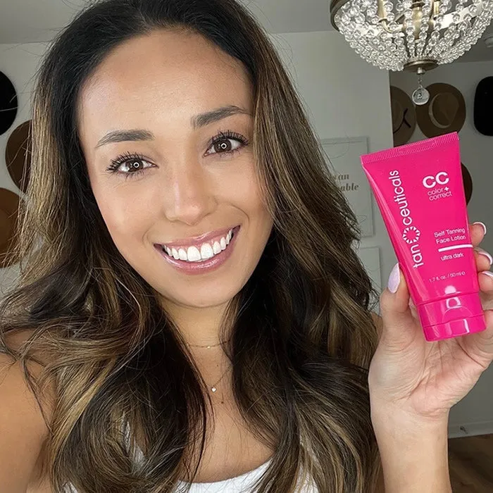CC Self Tanning Face Lotion, Ultra Dark