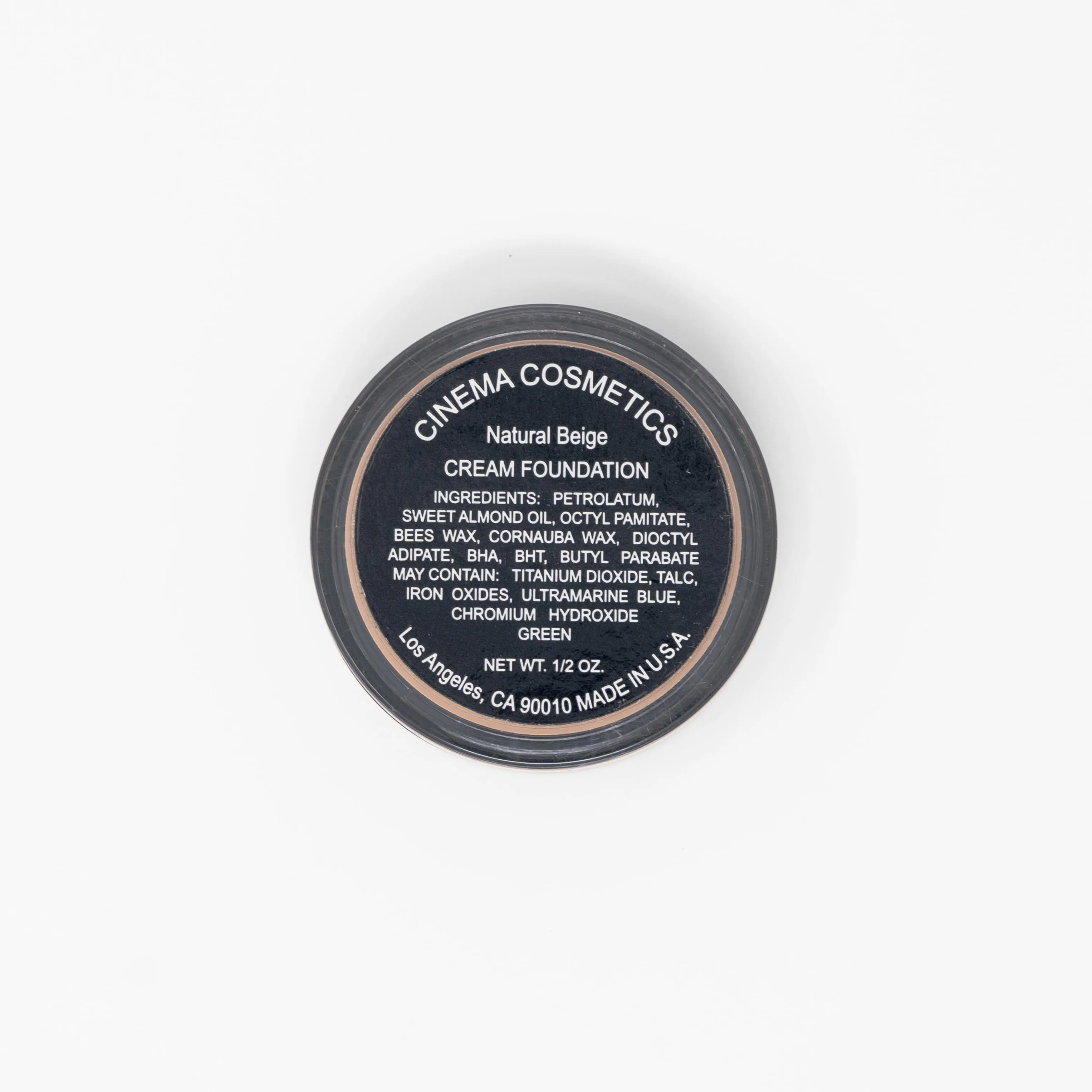 Cinema Cosmetics - Natural Beige Cream Foundation
