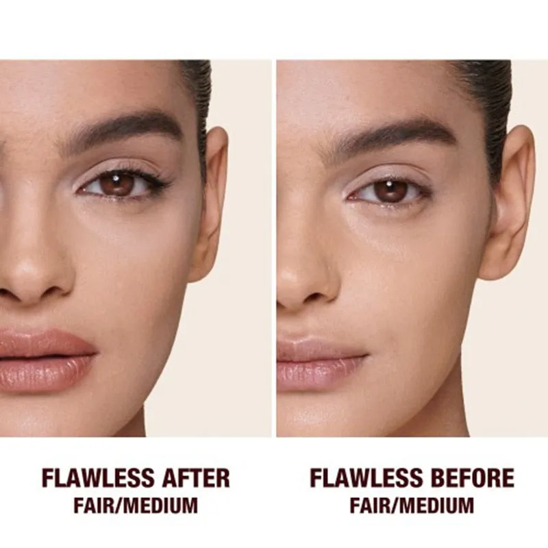 CT AIRBRUSH BRIGHTENING Flawless Setting Powder Foundation Perfecting MICRO MAKEUP 10g Soft Focus Setting Oil Control Concealer