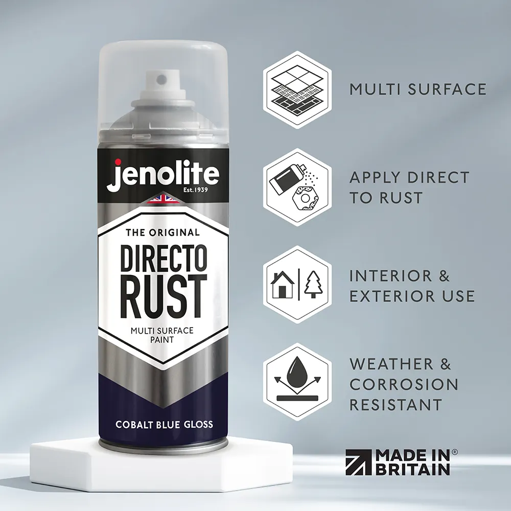 DIRECTORUST Spray Paint | GLOSS | 400ml | Multi Surface