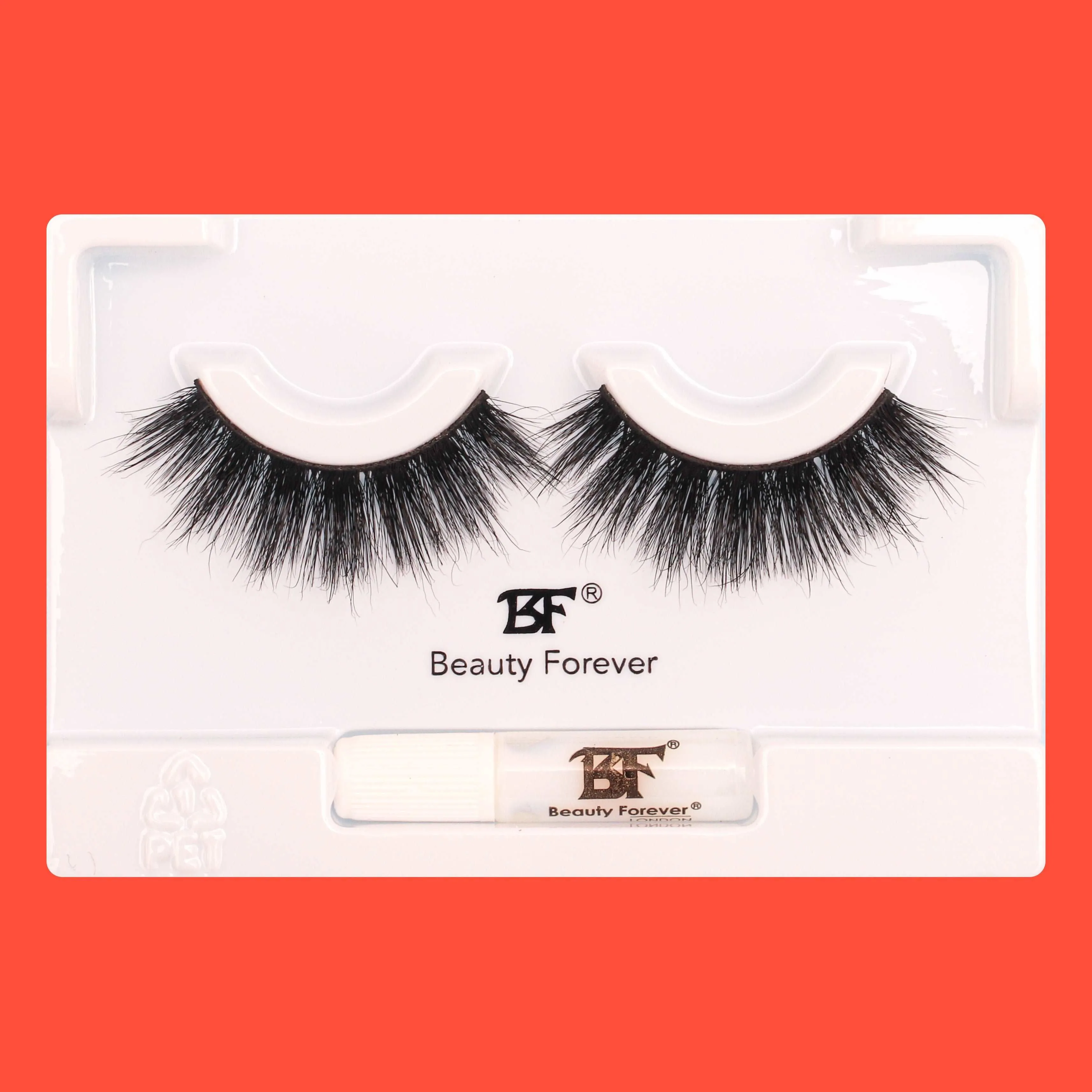 Faux Mink 3D Eyelashes- Kiara No. 124 (Texture & Lengthening Drama Effect)