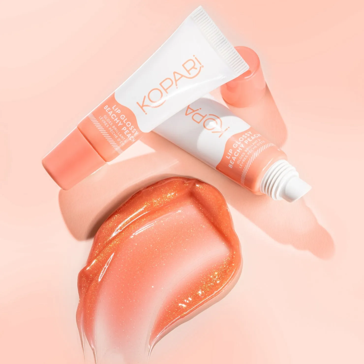 Free Beachy Peach Lip Glossy