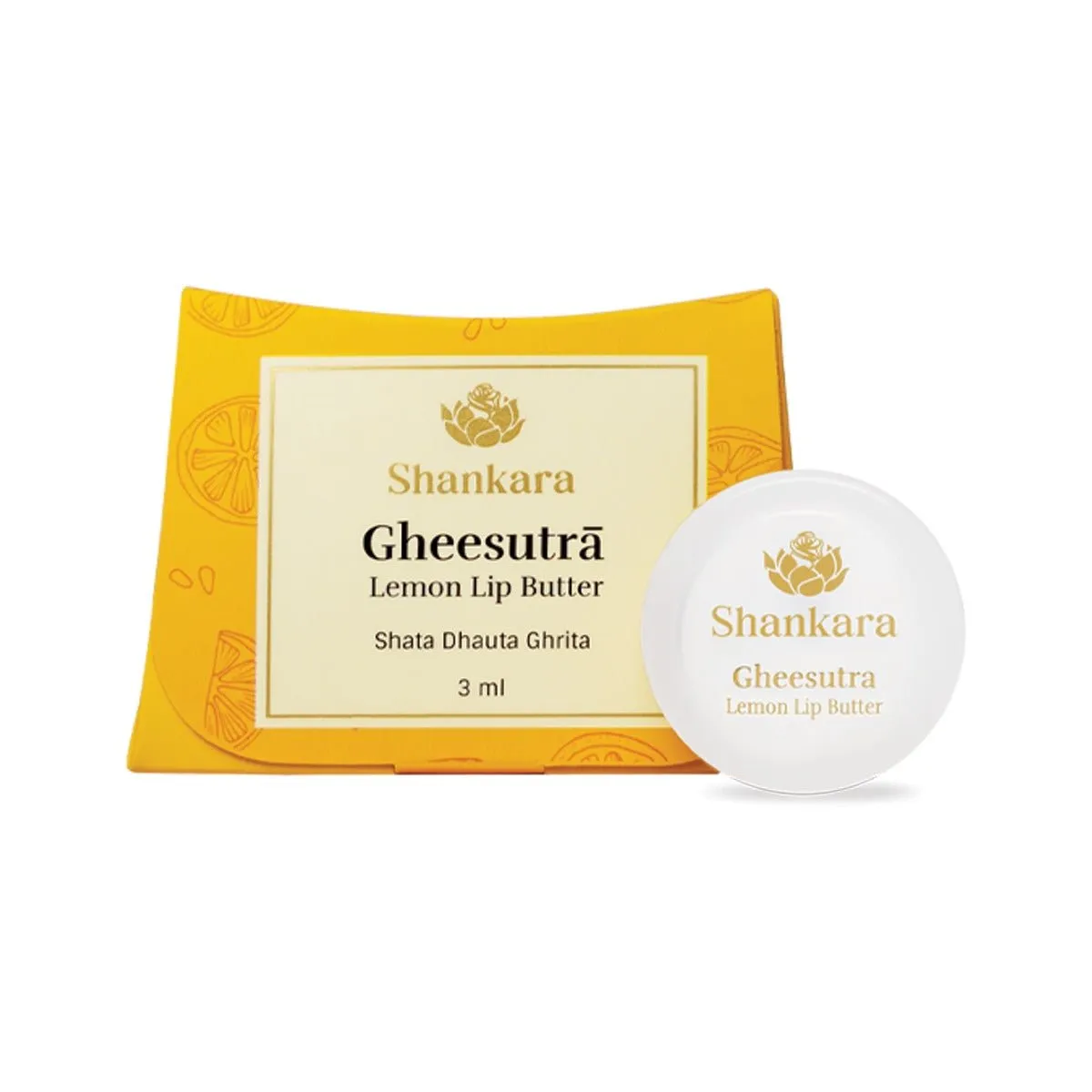 Gheesutra Lemon Lip Butter 4ml