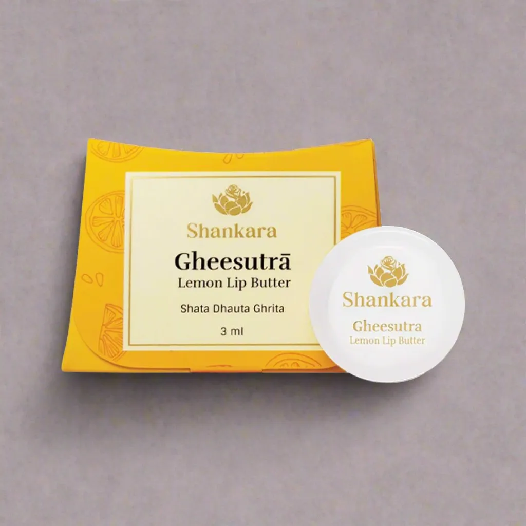 Gheesutra Lemon Lip Butter 4ml