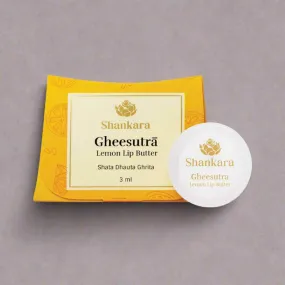 Gheesutra Lemon Lip Butter 4ml