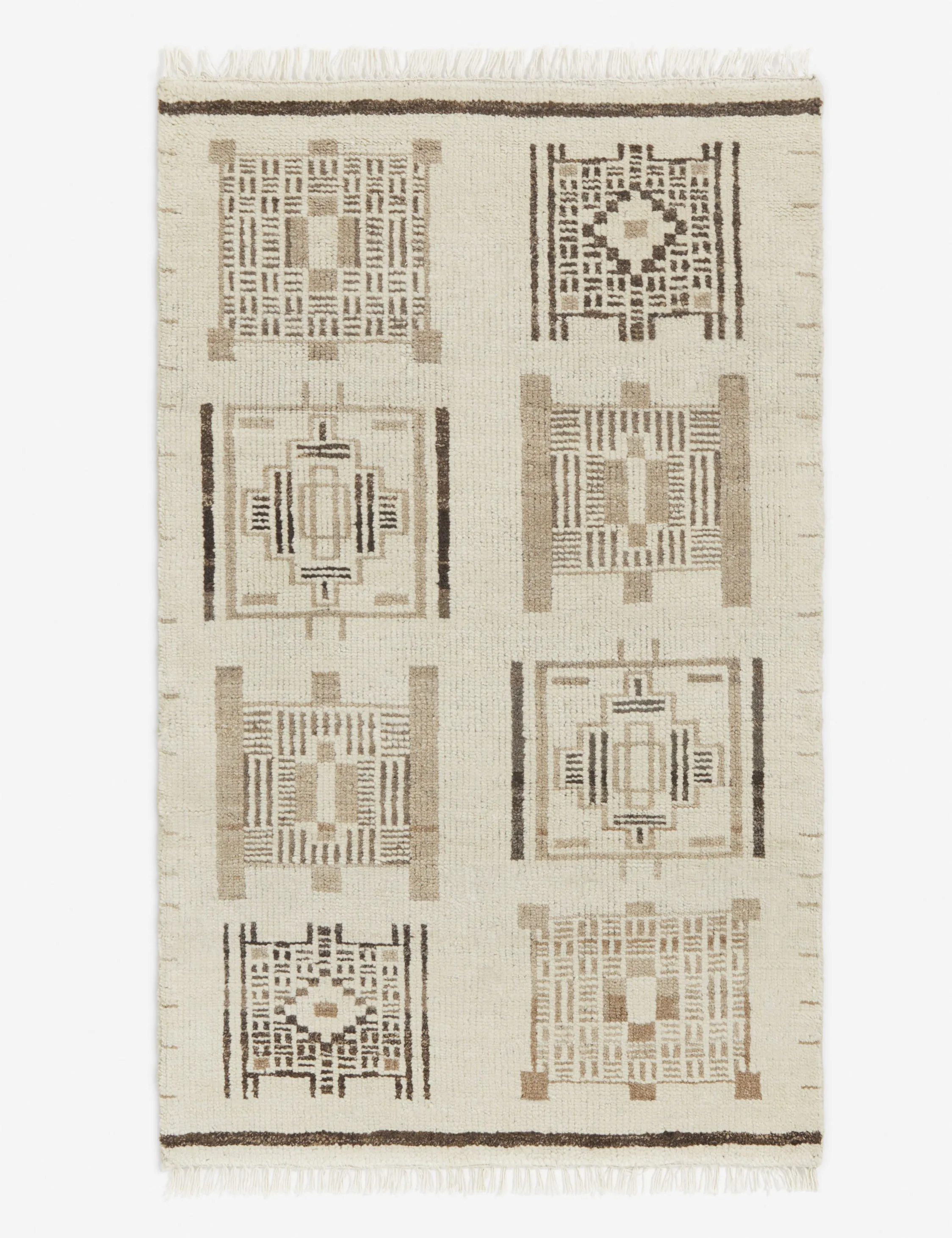 Karcal Hand-Knotted Wool Rug