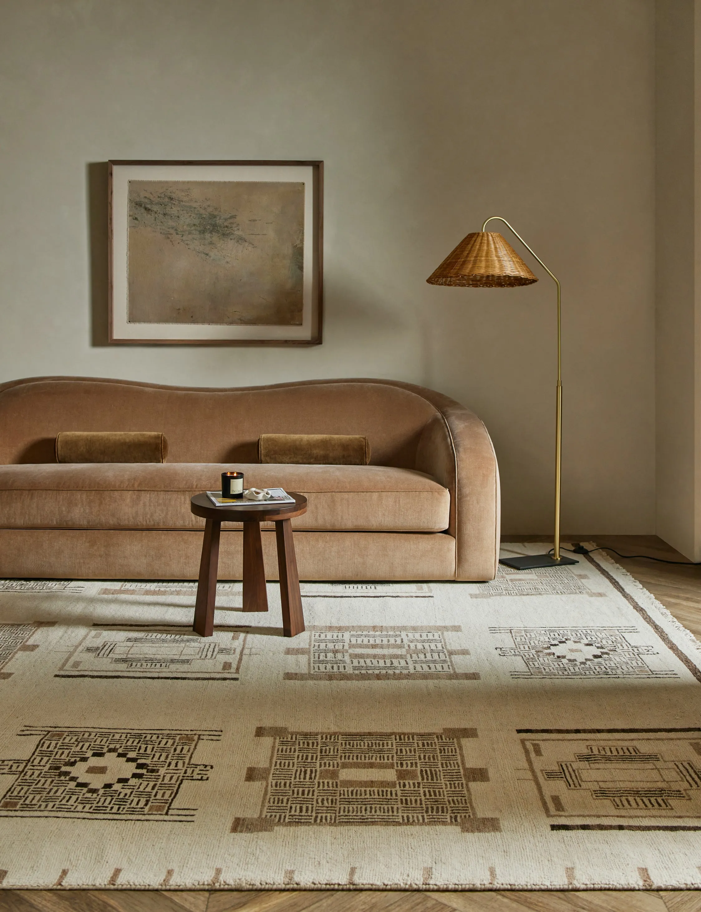 Karcal Hand-Knotted Wool Rug