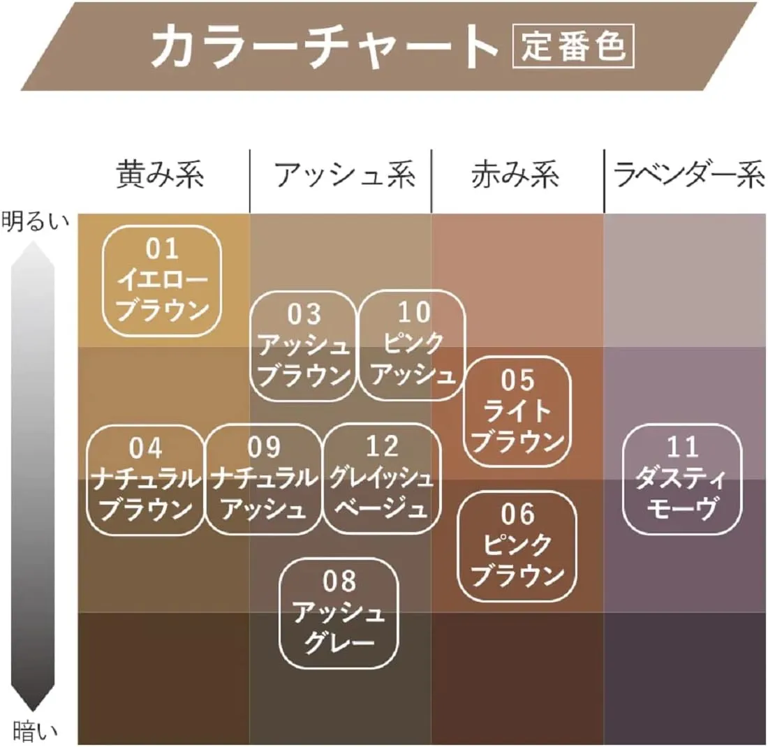 KISS ME Heavy Rotation Coloring Eyebrow 8g - 08 Ash Gray