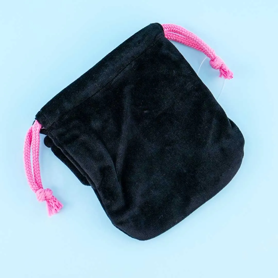 Kuromi Die-cut Drawstring Pouch