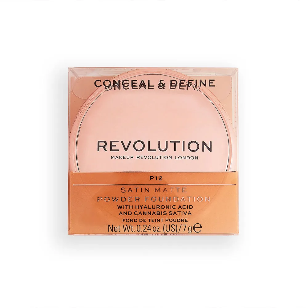 Makeup Revolution Conceal & Define Powder Foundation P12