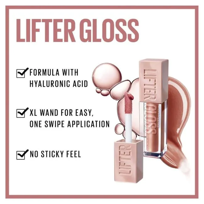 Maybelline Lifter Gloss Hydrating Lip Gloss - Ice