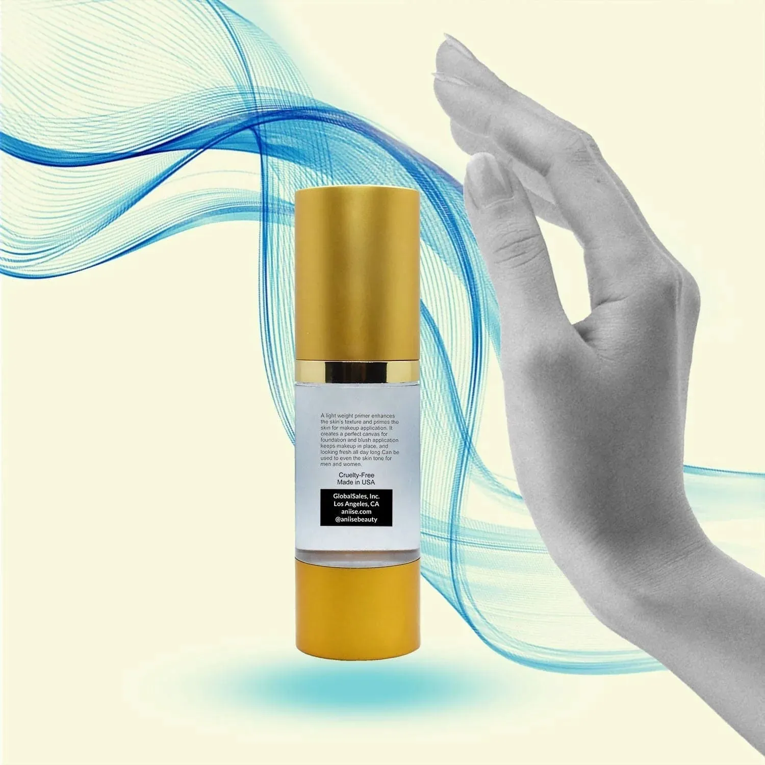 Mineral Makeup Facial Foundation Primer: Smooth & Long-Lasting Base