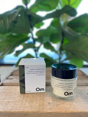 Om Organics - Kaolin   Coconut Milk Radiant Cleansing Balm