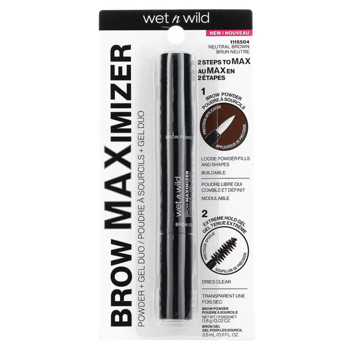Polvo Rellenador   Gel Fijador De Cejas Brow Maximizer