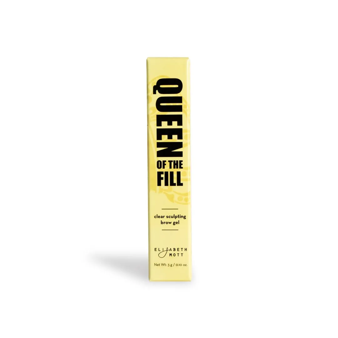 Queen of the Fill Clear Sculpting Brow Gel