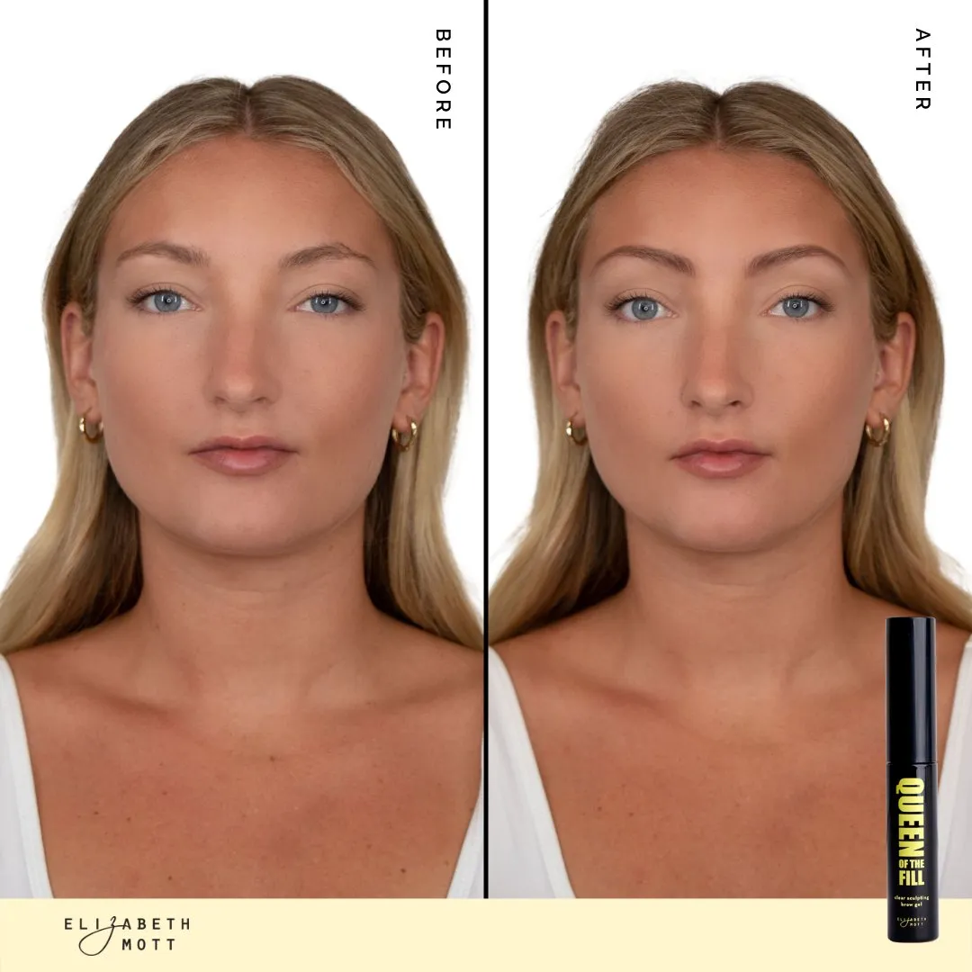 Queen of the Fill Clear Sculpting Brow Gel