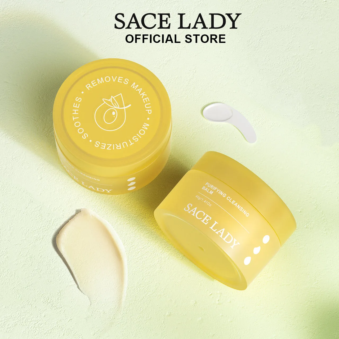 Sace Lady Purifying Cleansing Balm – Removes Makeup Instantly
