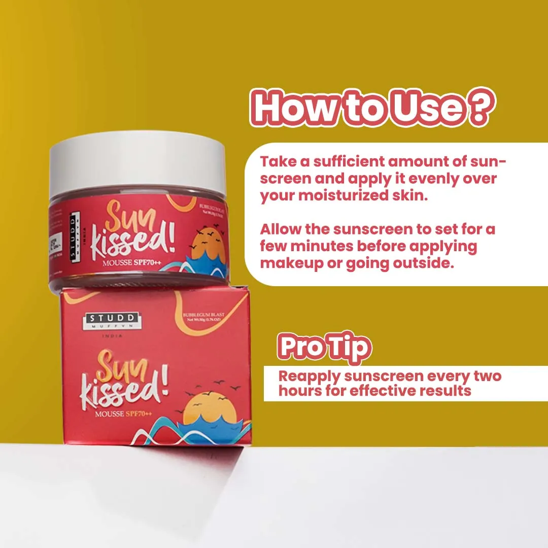 Sun Kissed Mousse | Bubblegum Blast | SPF70  