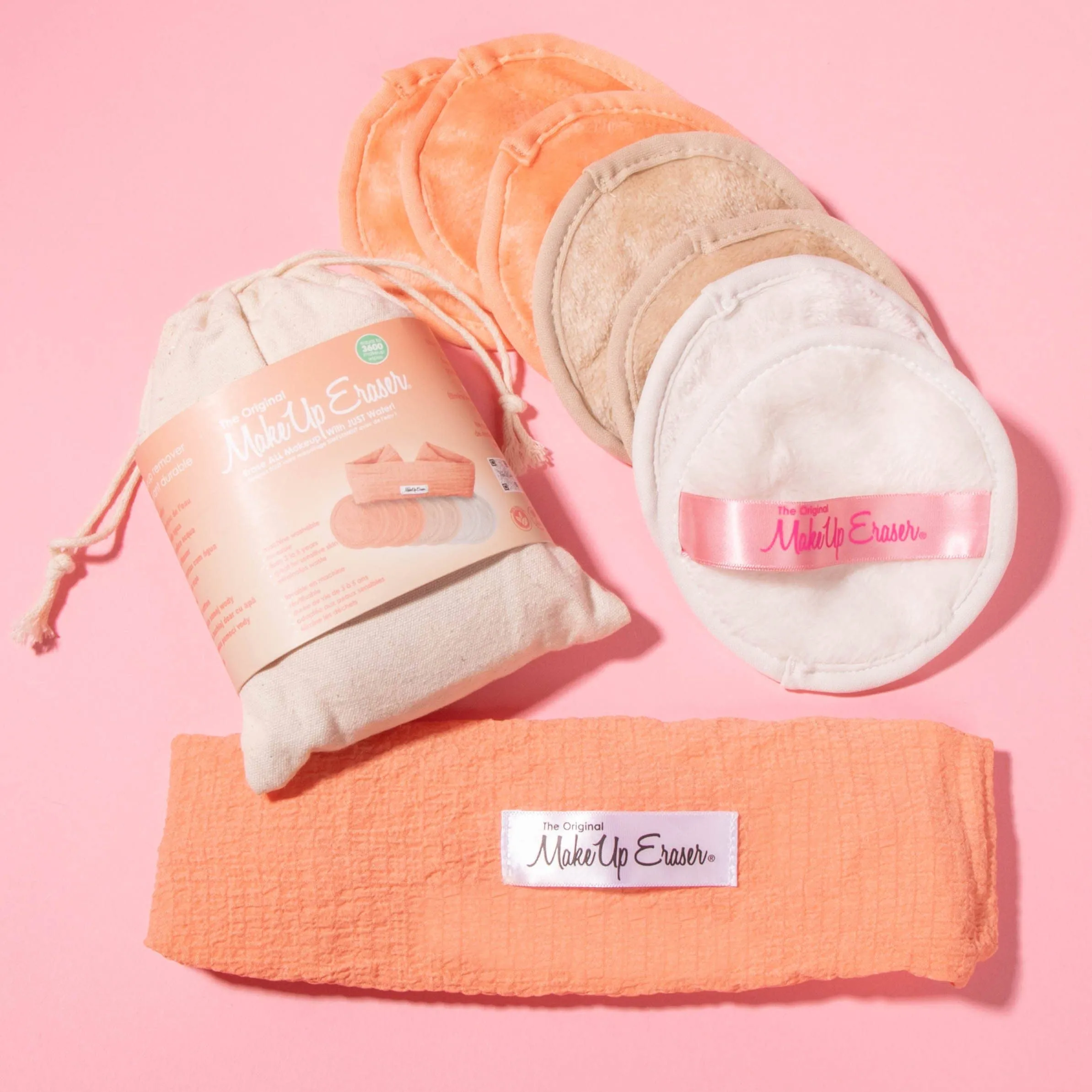 The Original MakeUp Eraser Peachy Clean 7 Day Set