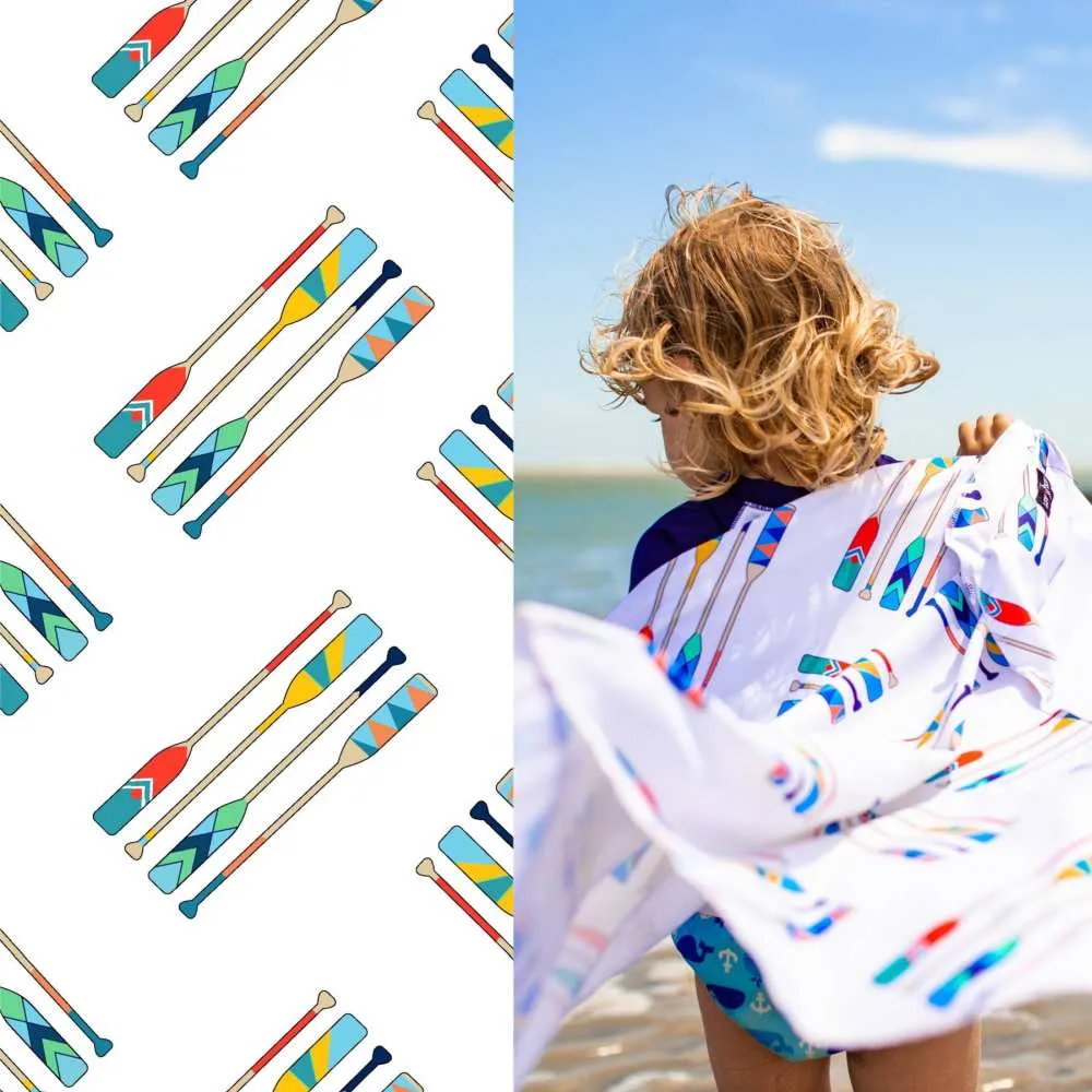 UPF 50 Sunscreen Hooded Towel