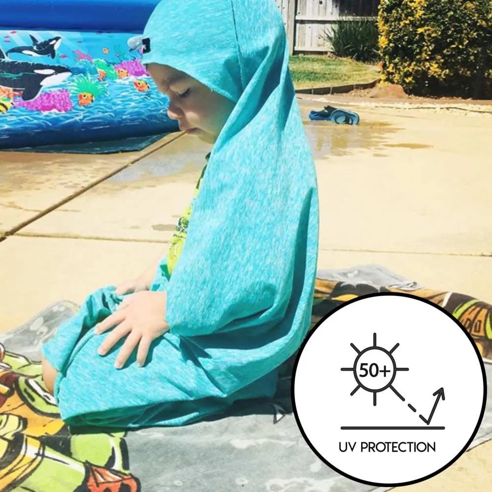 UPF 50 Sunscreen Hooded Towel