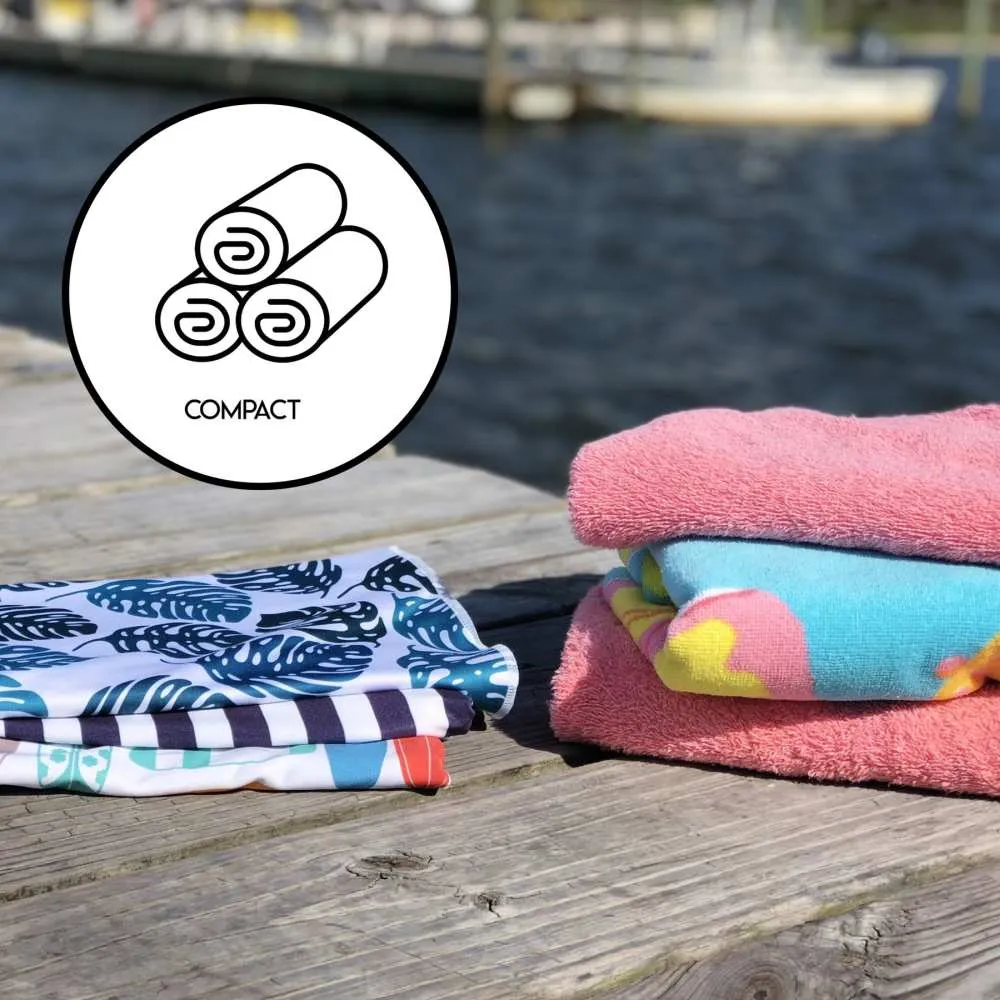 UPF 50 Sunscreen Hooded Towel
